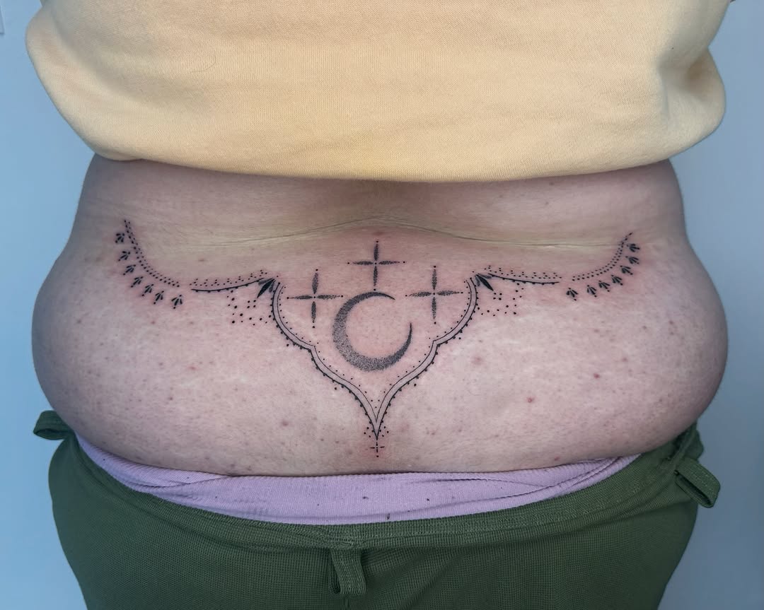 Tattoo by @valvntin — fine_line, dotwork