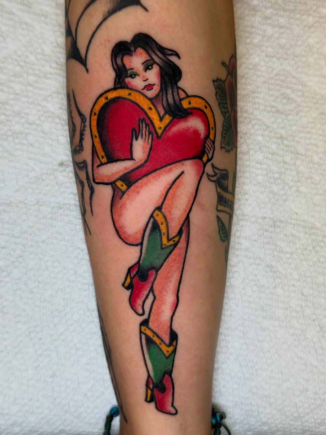 Tattoo by @catastrophepoke — american_traditional
