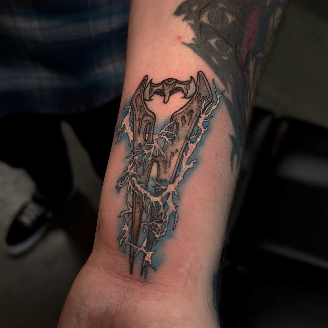 Tattoo by @severin0art — illustrative, dark_realism