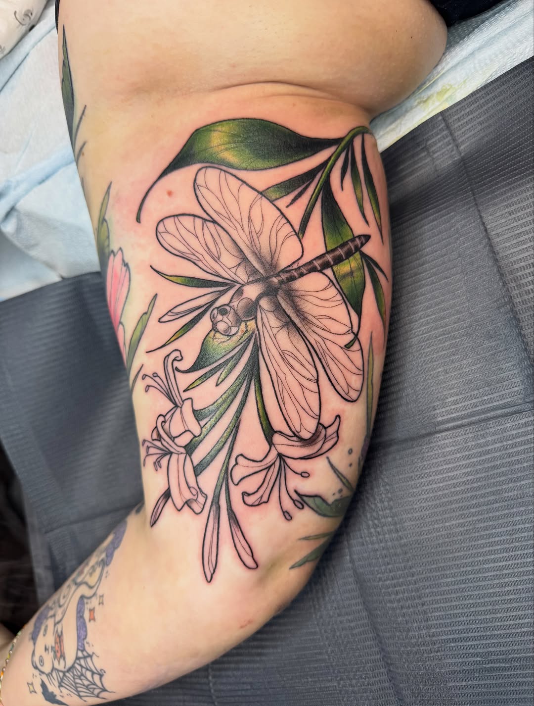 Tattoo by @crappy_name — illustrative, black_and_grey