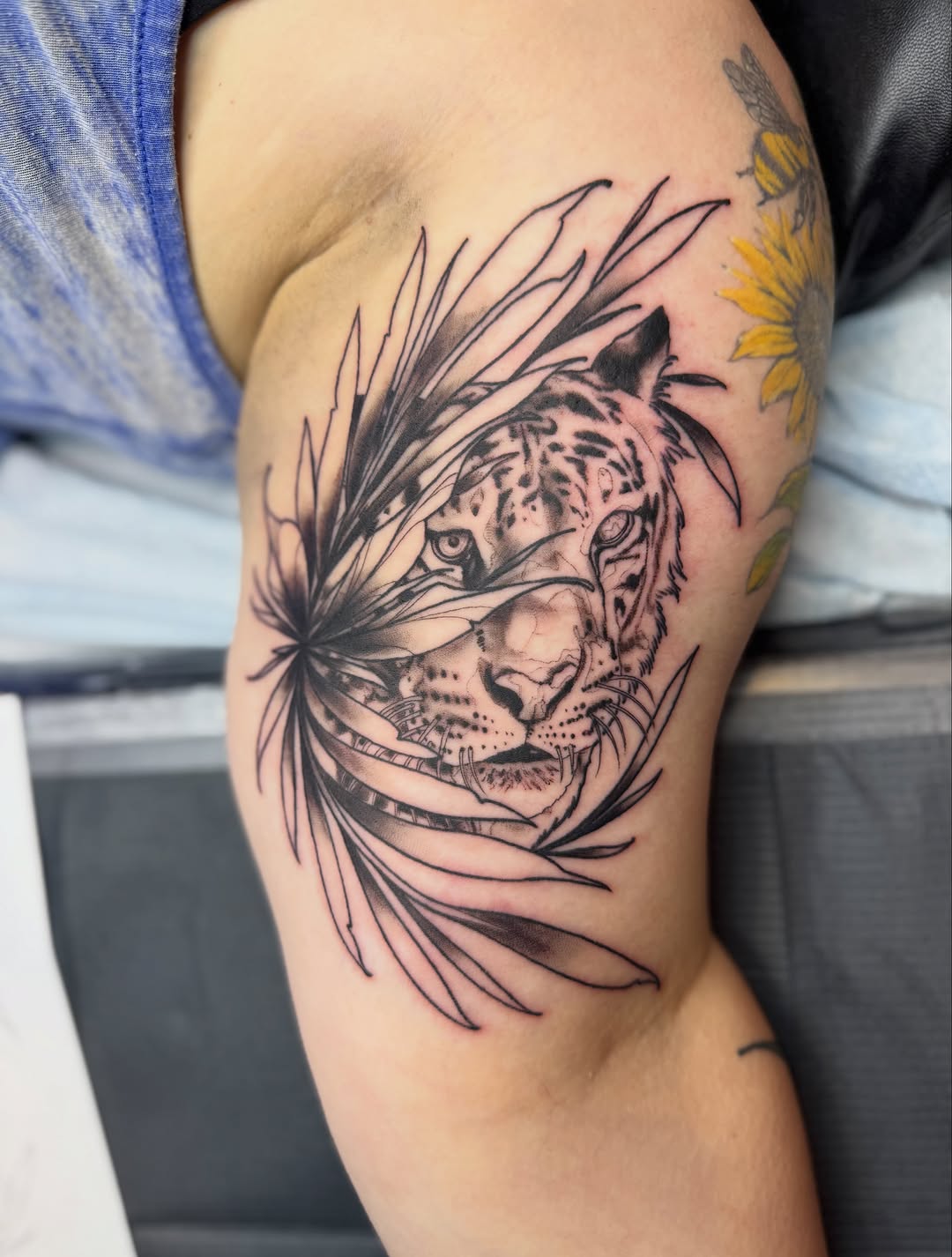 Tattoo by @crappy_name — illustrative, black_and_grey