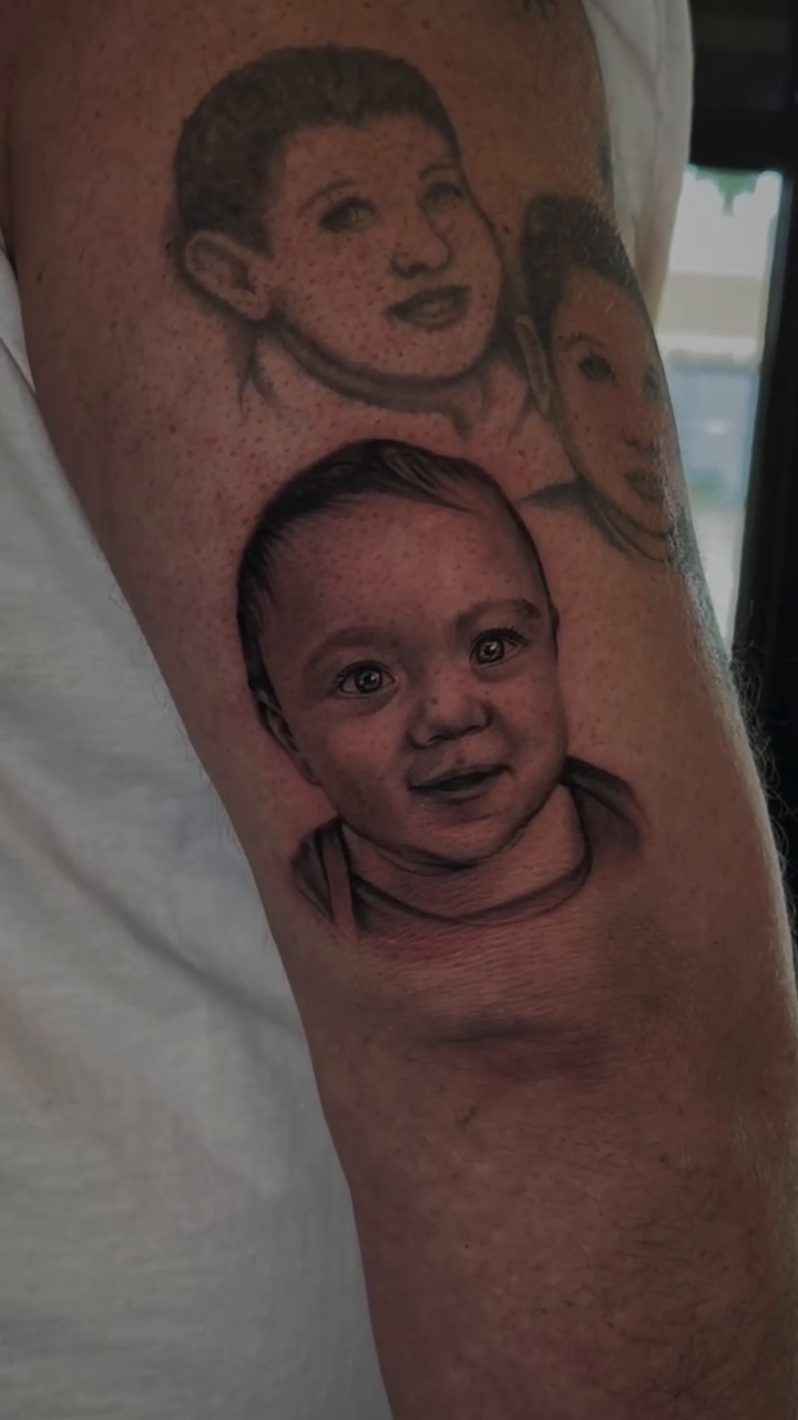 Tattoo by @anheartistxo — realism, black_and_grey