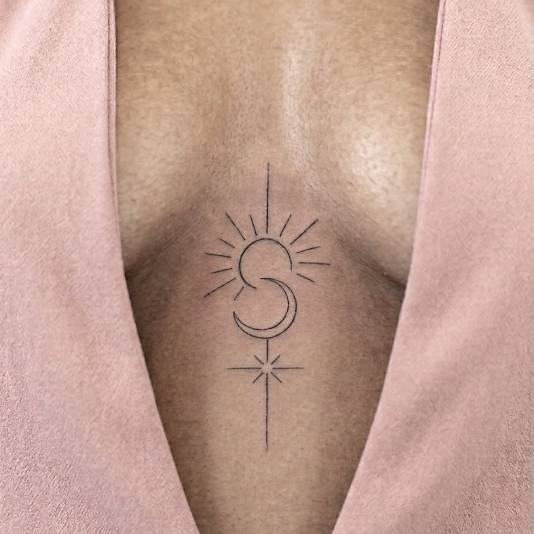 Tattoo by @inkart_ari — fine_line, minimalist