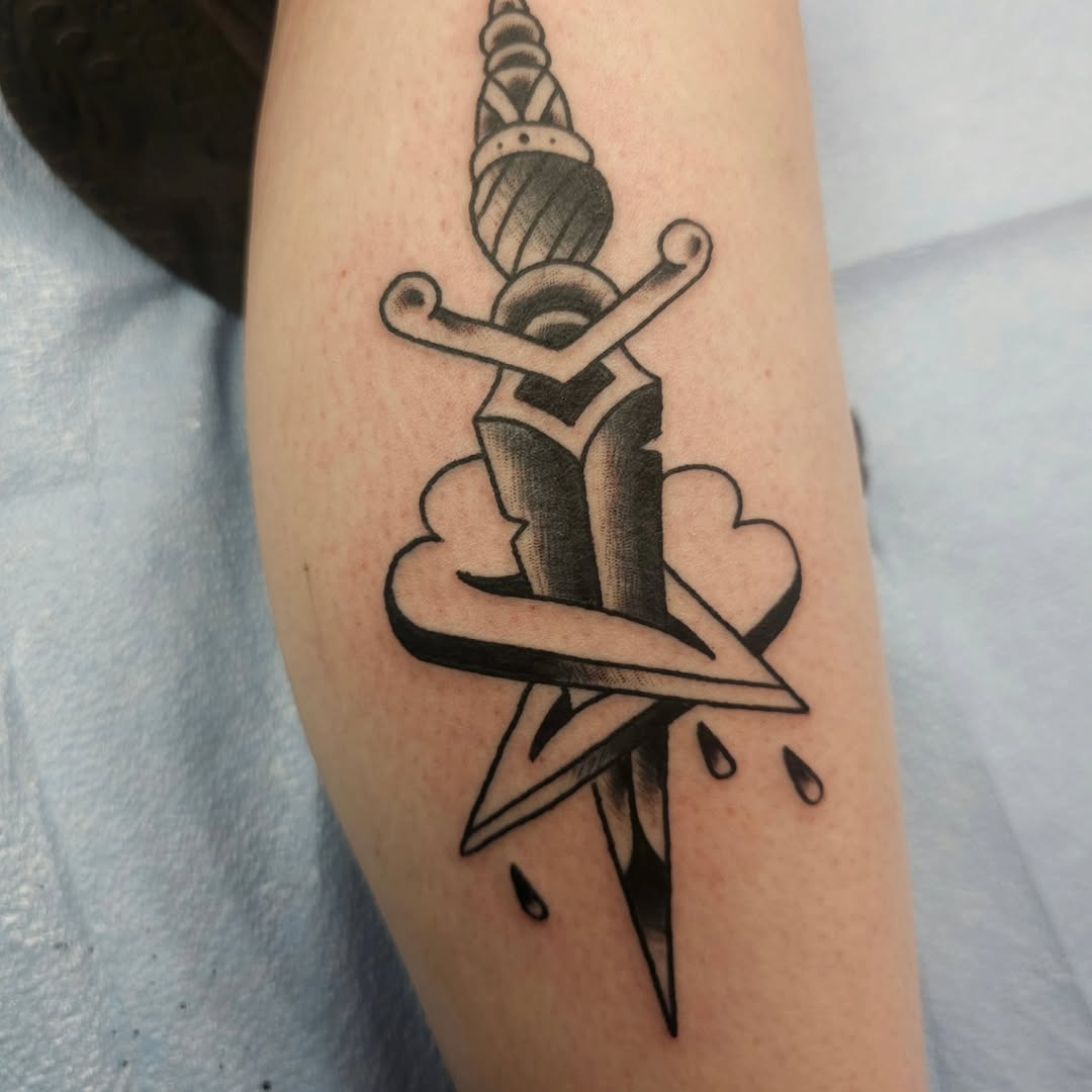 Tattoo by @evandobetattooin — american_traditional