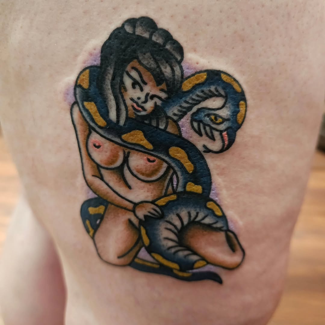 Tattoo by @evandobetattooin — american_traditional