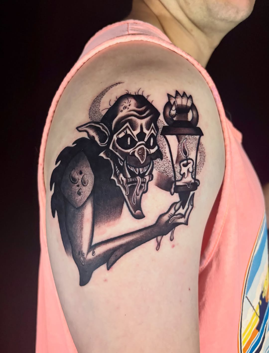 Tattoo by @ugghhhkylie — american_traditional, black_and_grey