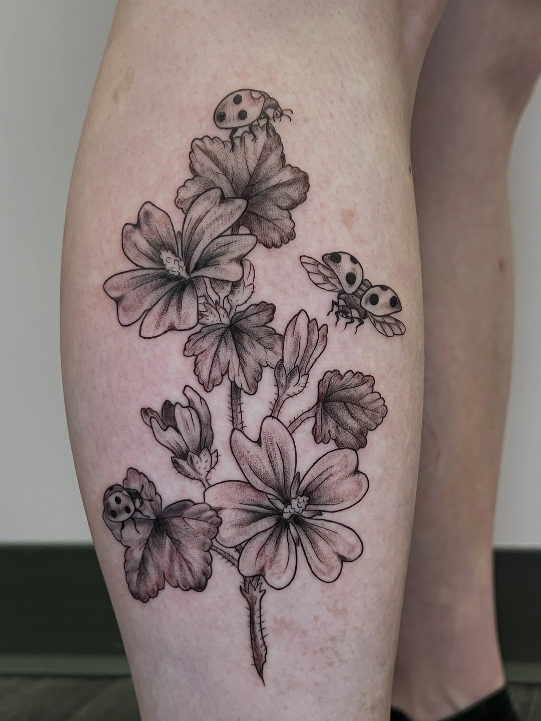 Tattoo by @shashonna — black_and_grey, realism