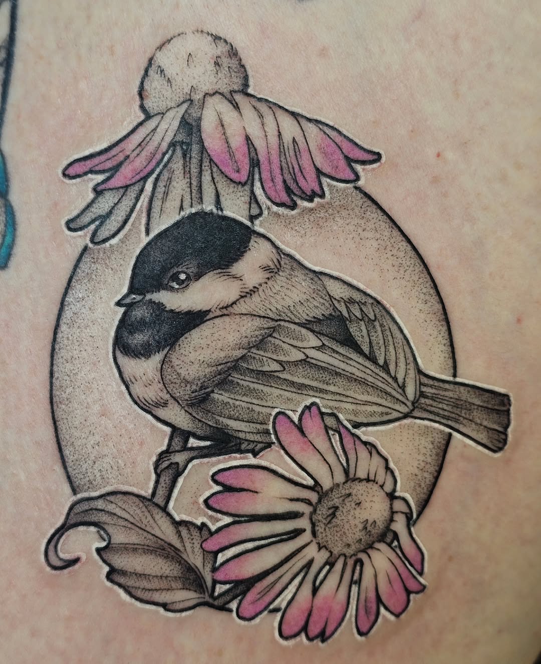 Tattoo by @tatoutofhell — realism, dotwork