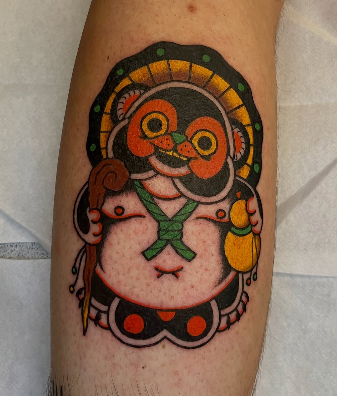 Tattoo by @sly.tri — japanese_irezumi, illustrative