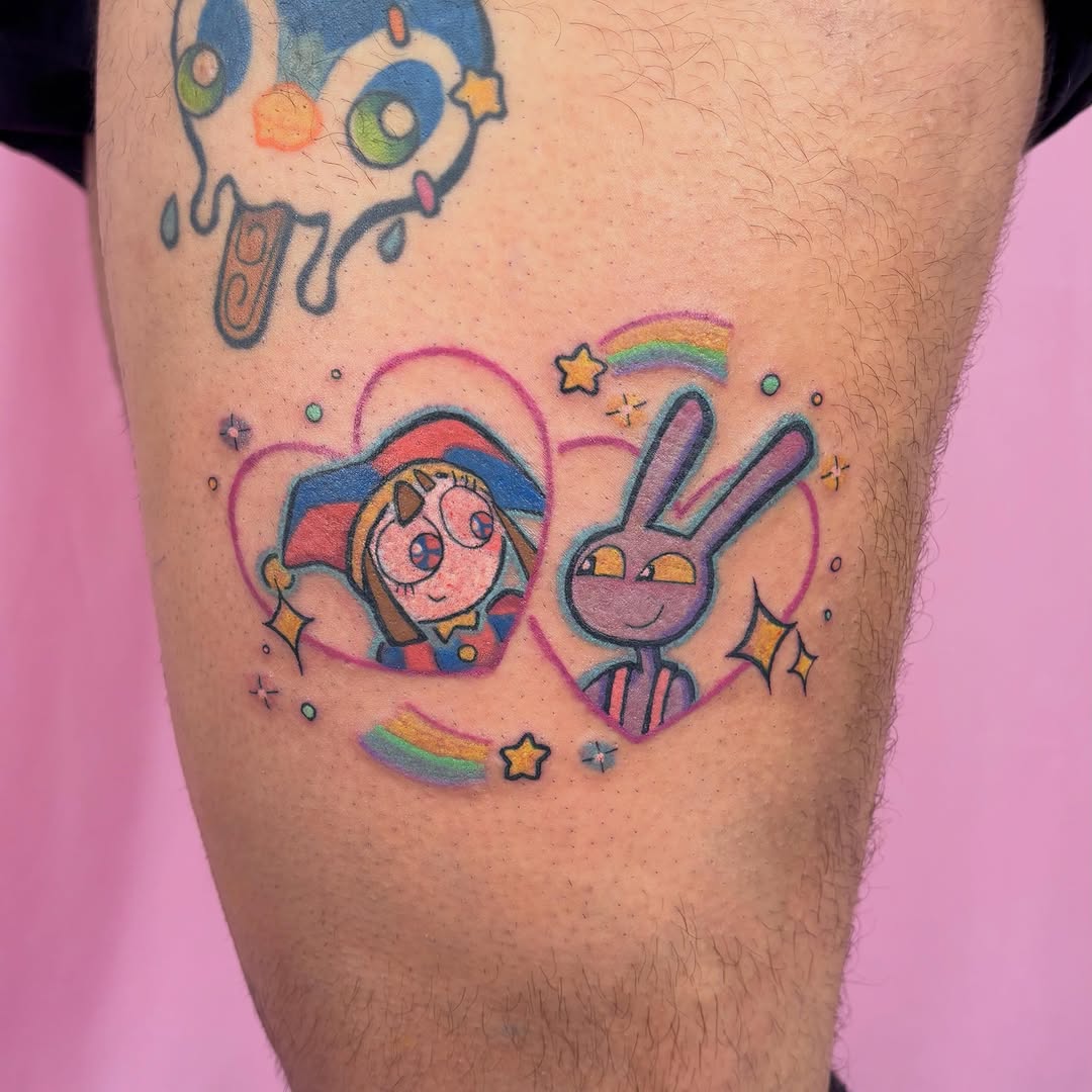 Tattoo by @maemoon.tattoo β new_school, anime
