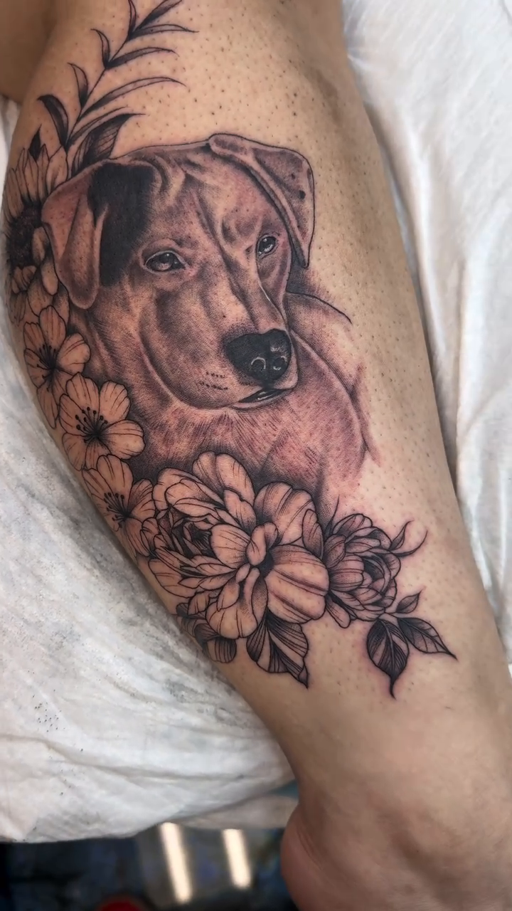 Tattoo by @chrispynotgrilled — realism, black_and_grey