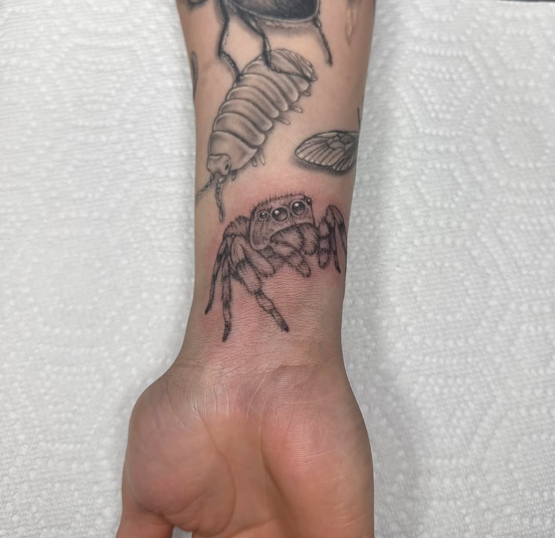 Tattoo by @teryn_shitup — realism, black_and_grey