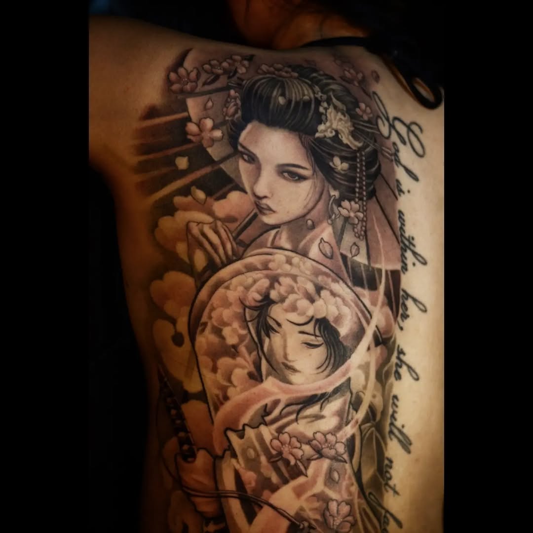 Tattoo by @artofsteve โ japanese_irezumi, realism