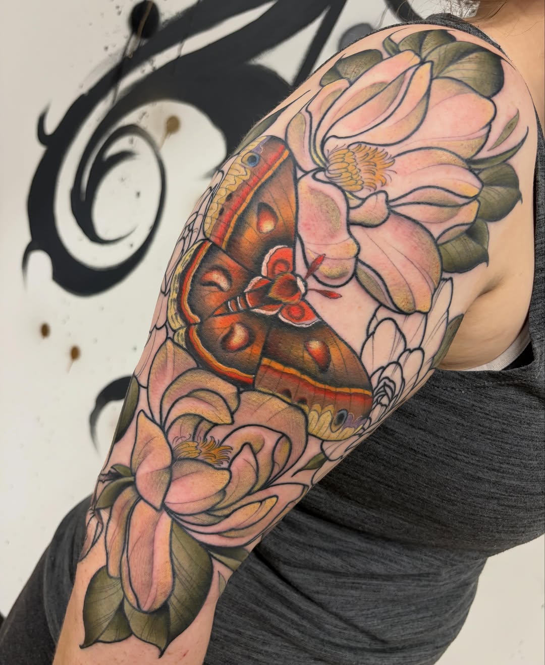 Tattoo by @kaylafaytattoos — illustrative, japanese_irezumi