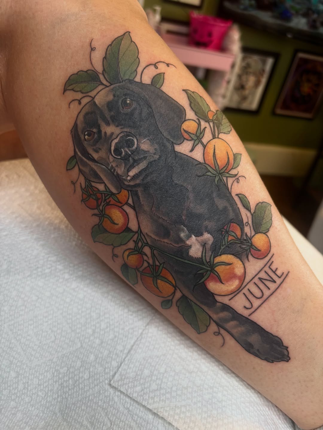 Tattoo by @madelinekristentattoo — realism, illustrative