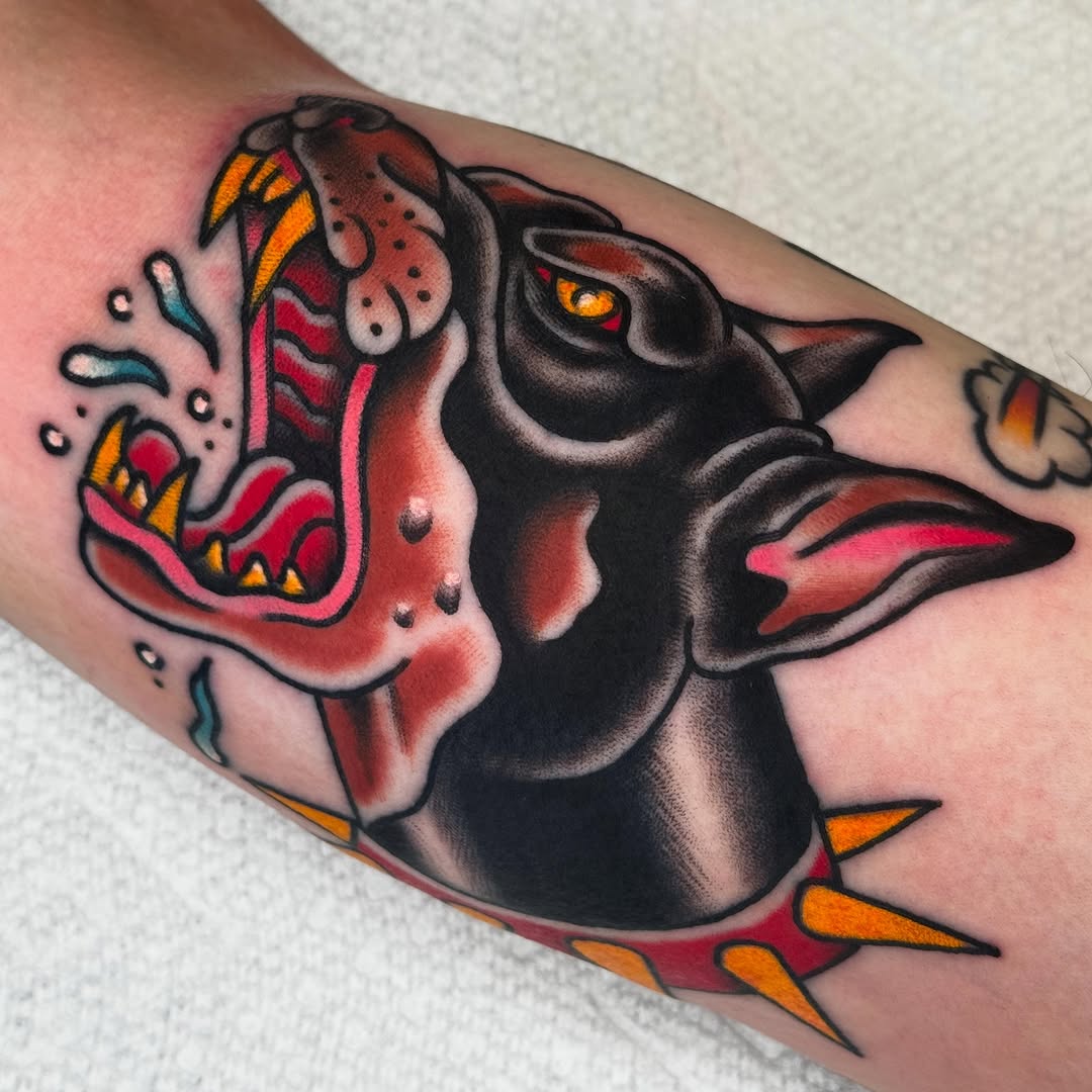 Tattoo by @instagrahamvogel โ american_traditional, black_and_grey
