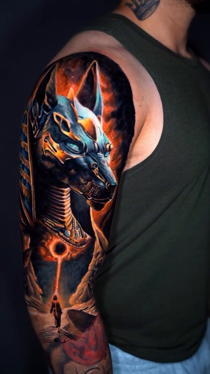Tattoo by @dc.aart — realism, dark_realism