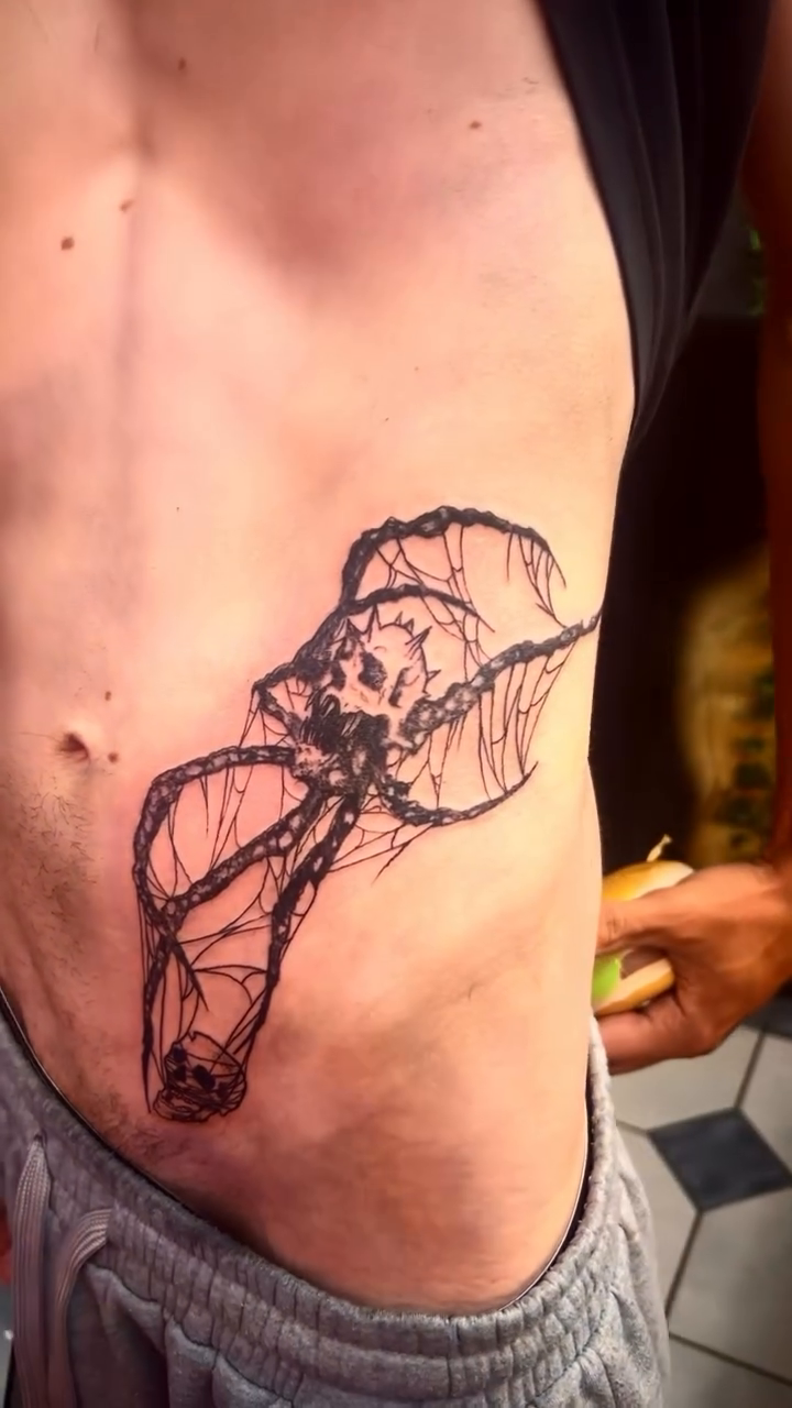 Tattoo by @maddiedoestattoos — fine_line, blackwork