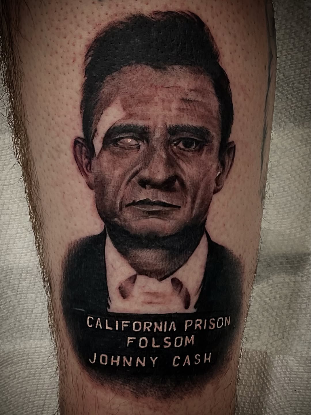 Tattoo by @eastofnoir — realism, black_and_grey