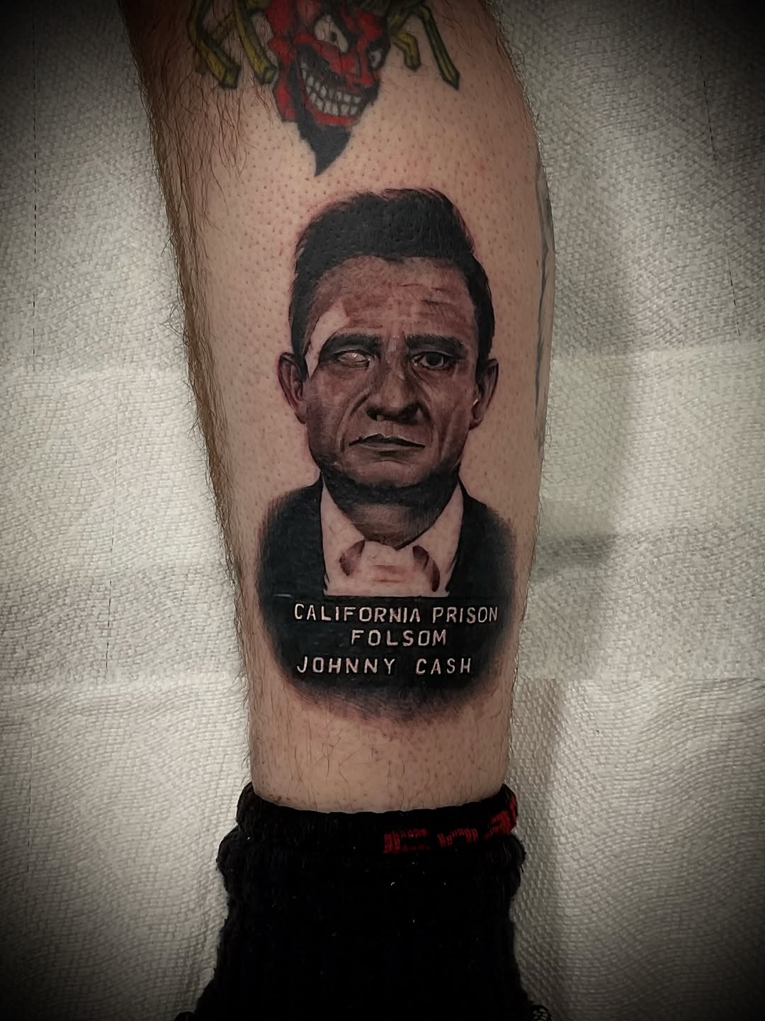 Tattoo by @eastofnoir — realism, black_and_grey