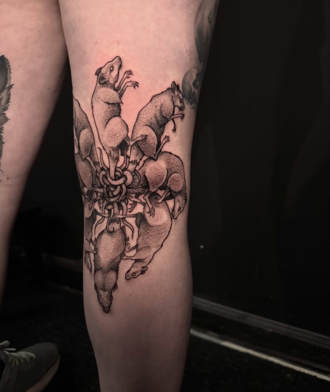 Tattoo by @fragiledagger — realism, black_and_grey