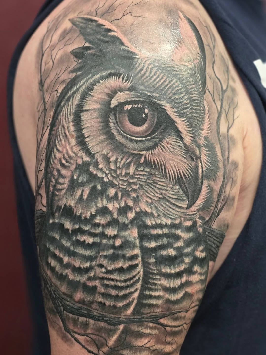 Tattoo by @inkbycrab — realism, black_and_grey