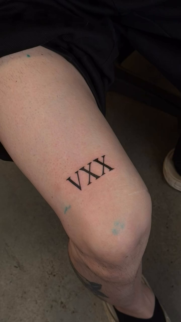 Tattoo by @alexliang_tatto — lettering_script, minimalist