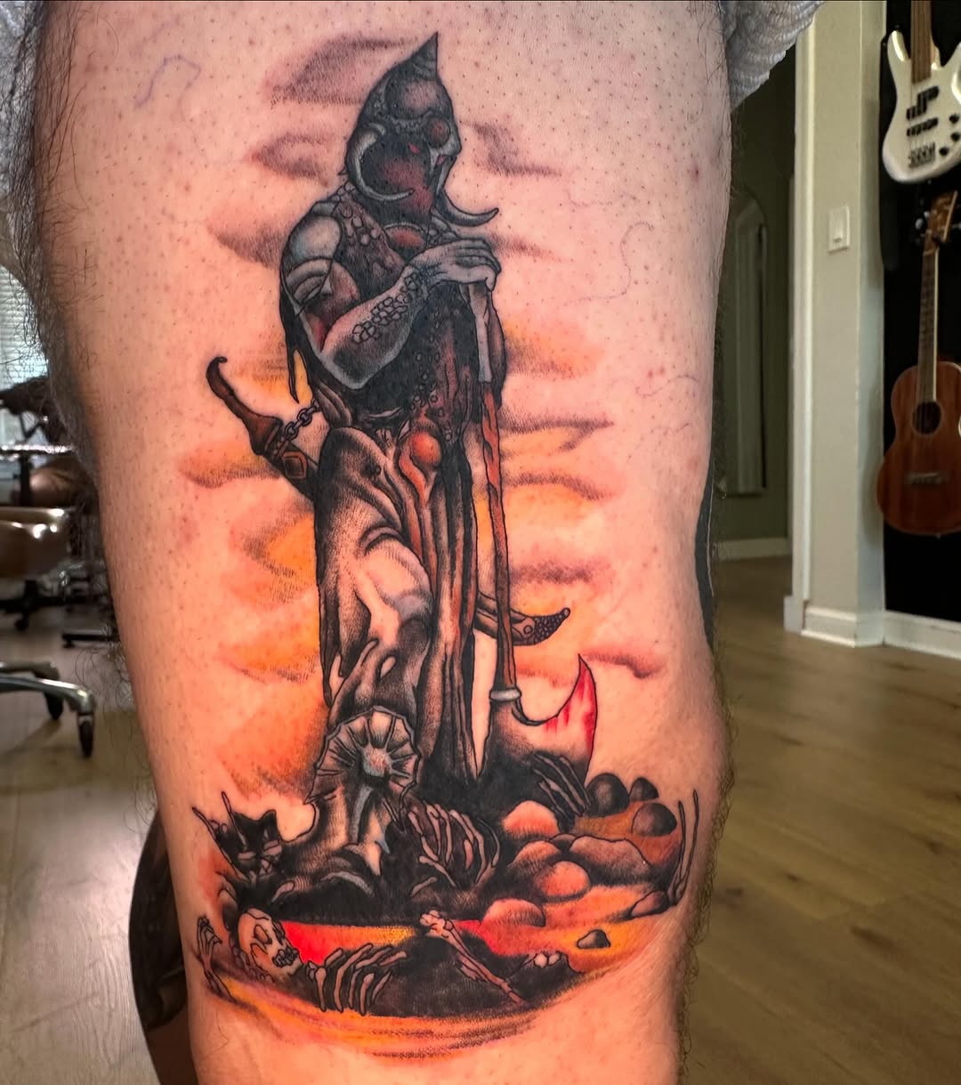 Tattoo by @art_by_woods — dark_realism, illustrative