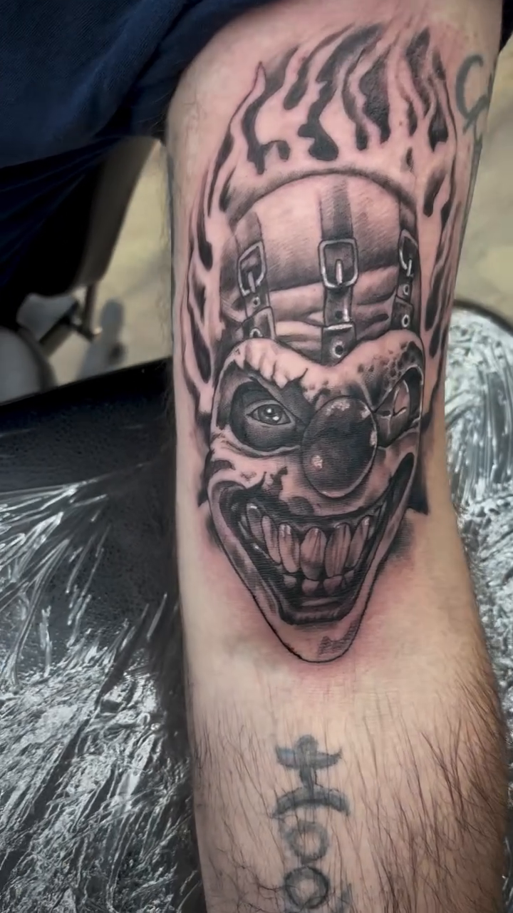 Tattoo by @robbiereeltattoo — dark_realism, illustrative