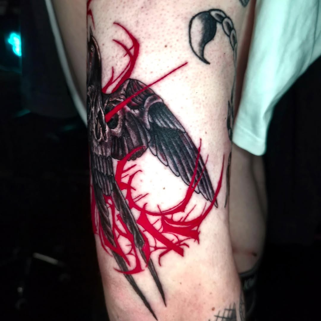 Tattoo by @spencer.tats — dark_realism, illustrative