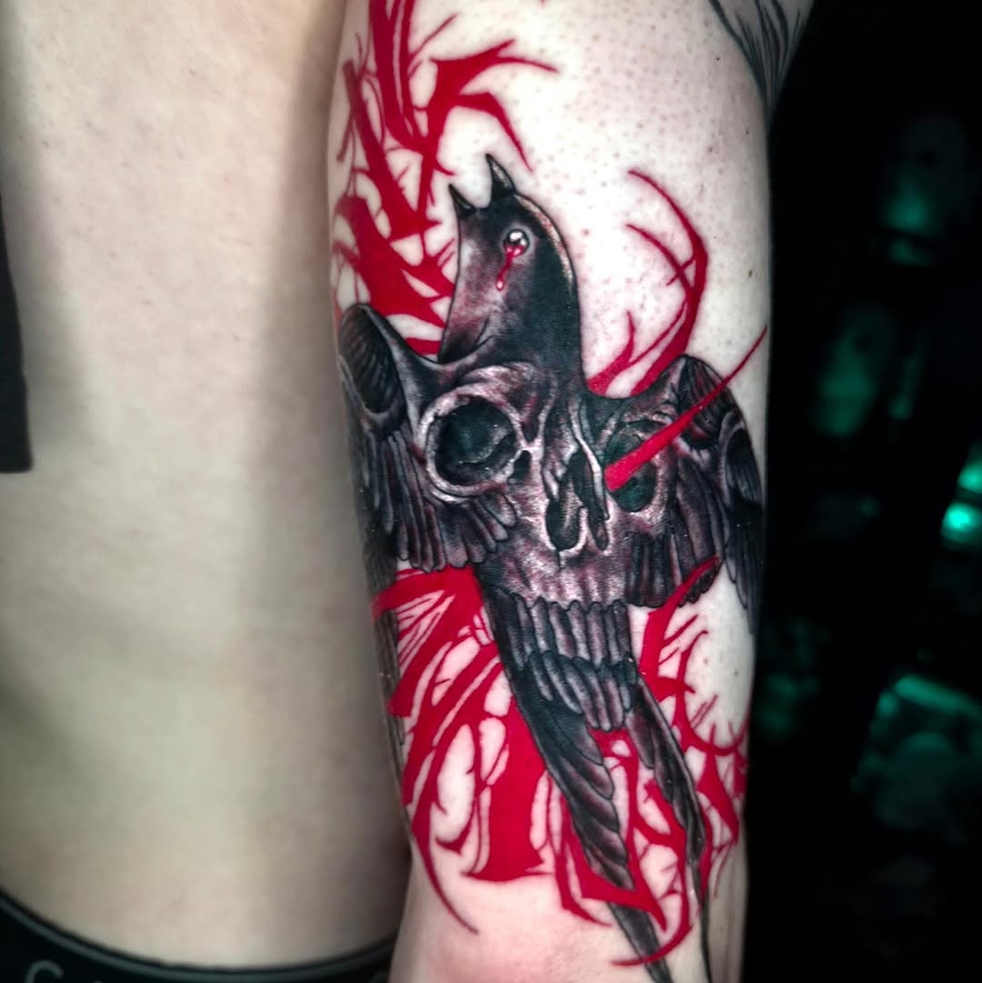 Tattoo by @spencer.tats — dark_realism, illustrative