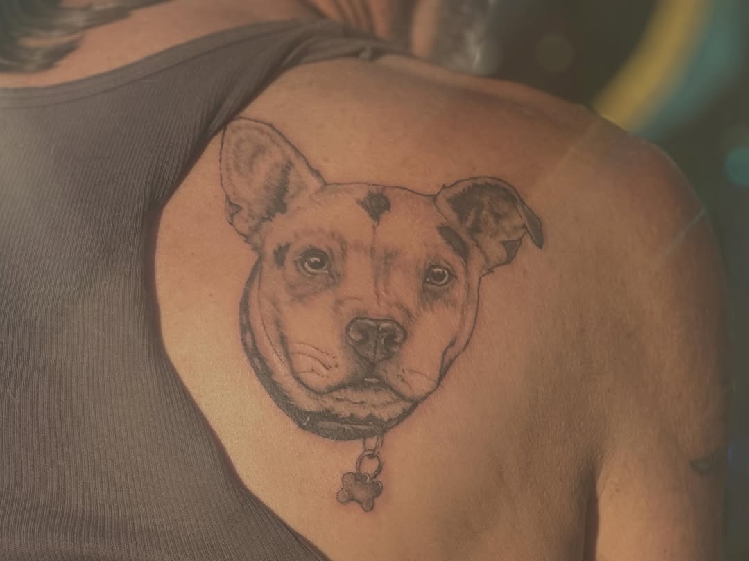 Tattoo by @stabbingab209 — realism, black_and_grey