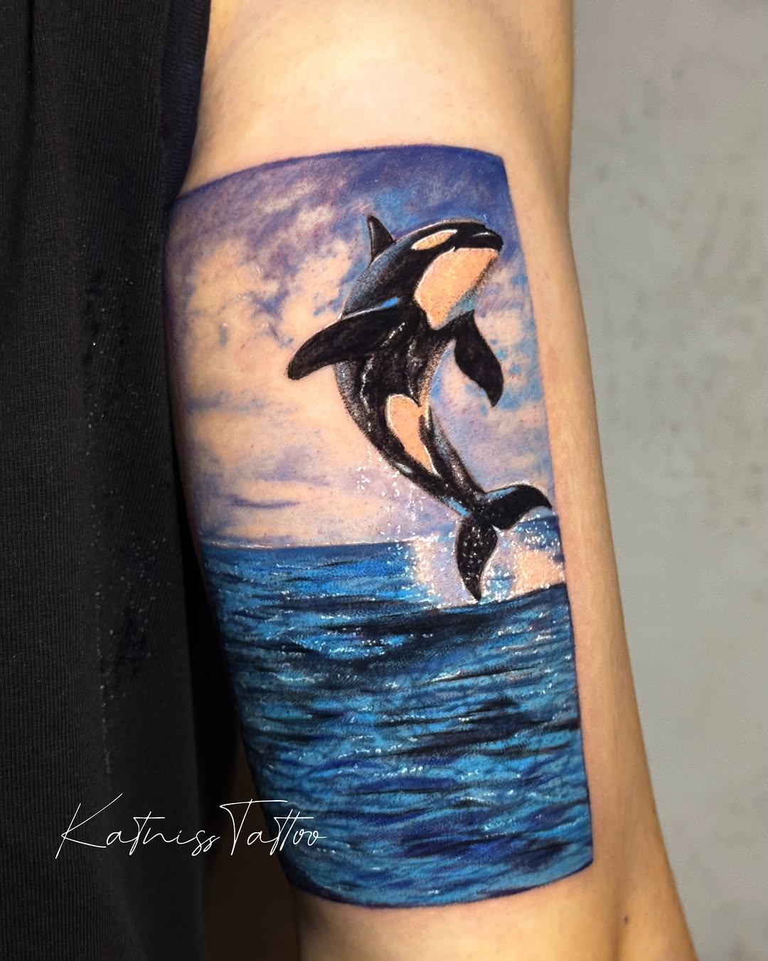 Tattoo by @circletattoo.katniss — realism, illustrative