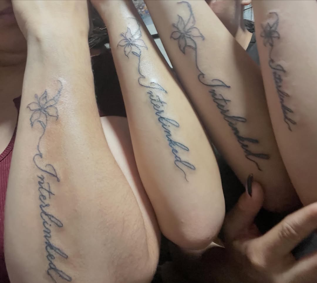 Tattoo by @thefeminine_ink — fine_line, lettering_script