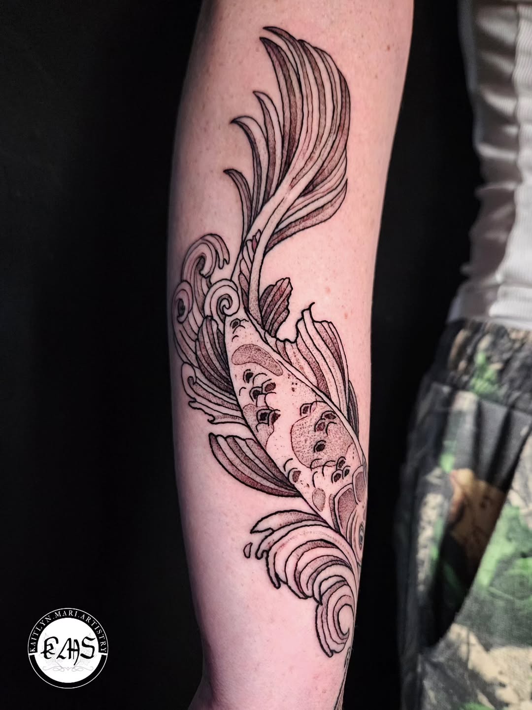 Tattoo by @kaitlyn.mari.artistry β illustrative, japanese_irezumi