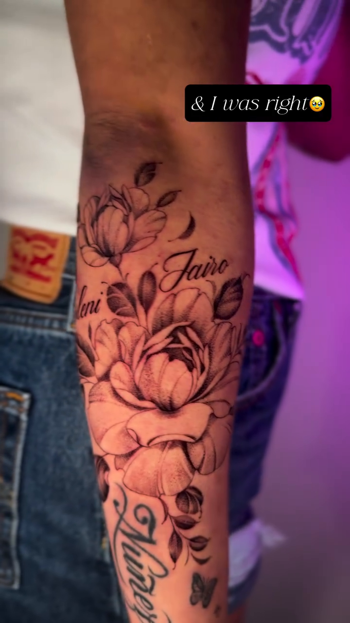 Tattoo by @demonica_ink666 โ illustrative, black_and_grey