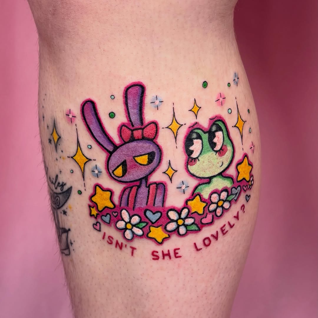 Tattoo by @maemoon.tattoo β new_school, lettering_script