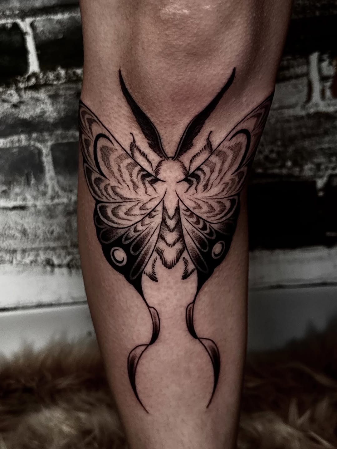 Tattoo by @nox.ternal β black_and_grey, ornamental