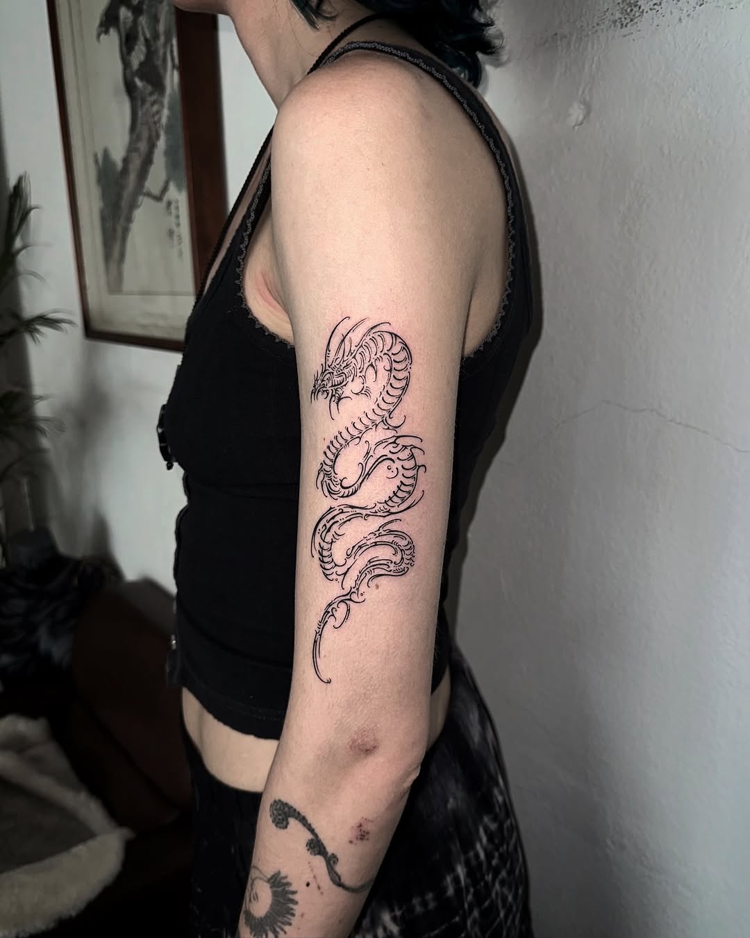 Tattoo by @kamio.ttt — fine_line
