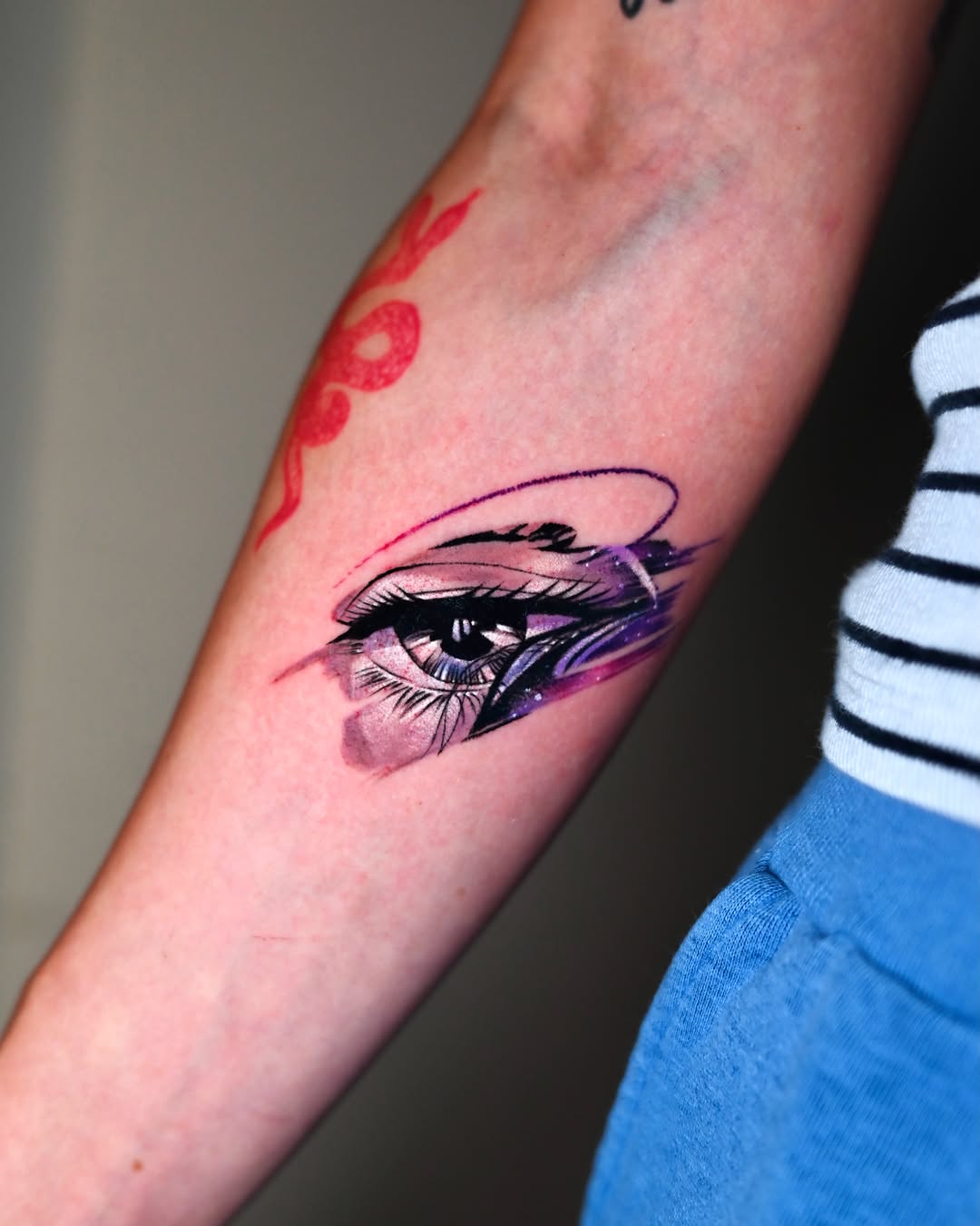 Tattoo by @sentimental_laundry — fine_line, watercolor