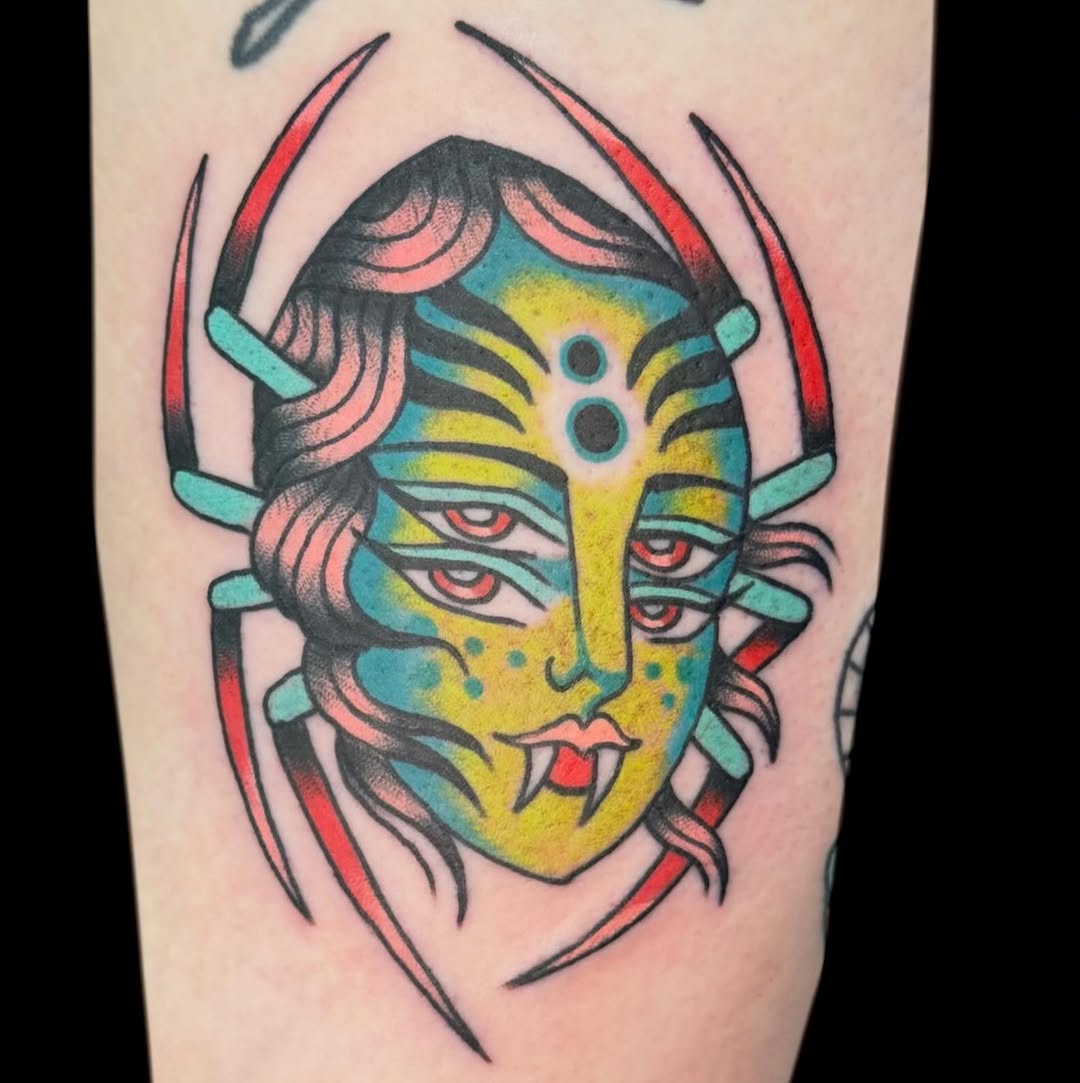Tattoo by @alliemarietattoos — american_traditional, neo_traditional