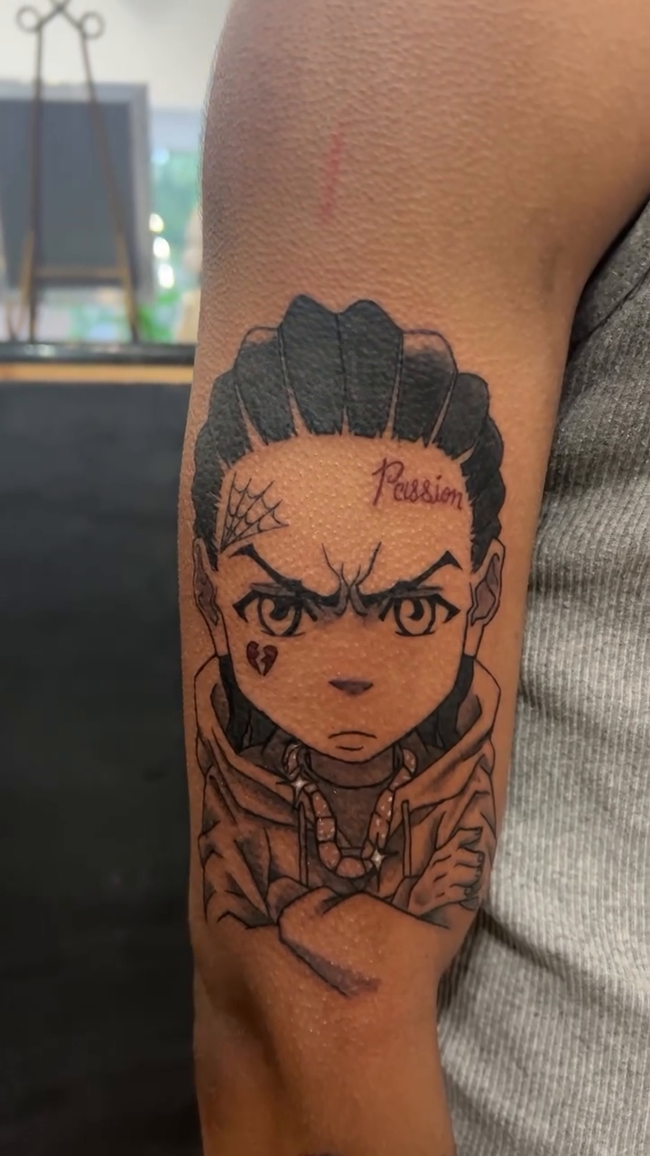 Tattoo by @delitotattoos — anime