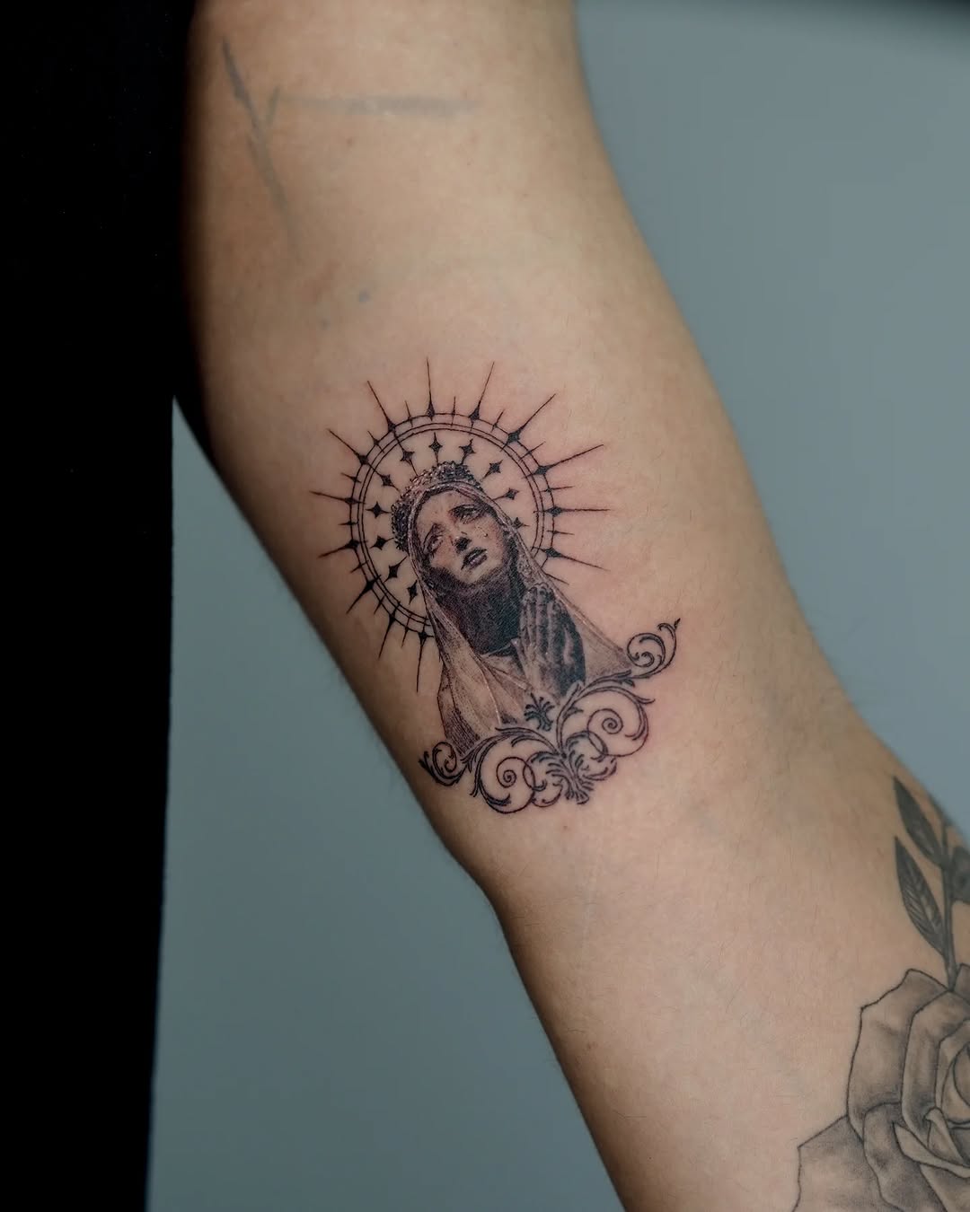 Tattoo by @mk_tt__ — black_and_grey, realism