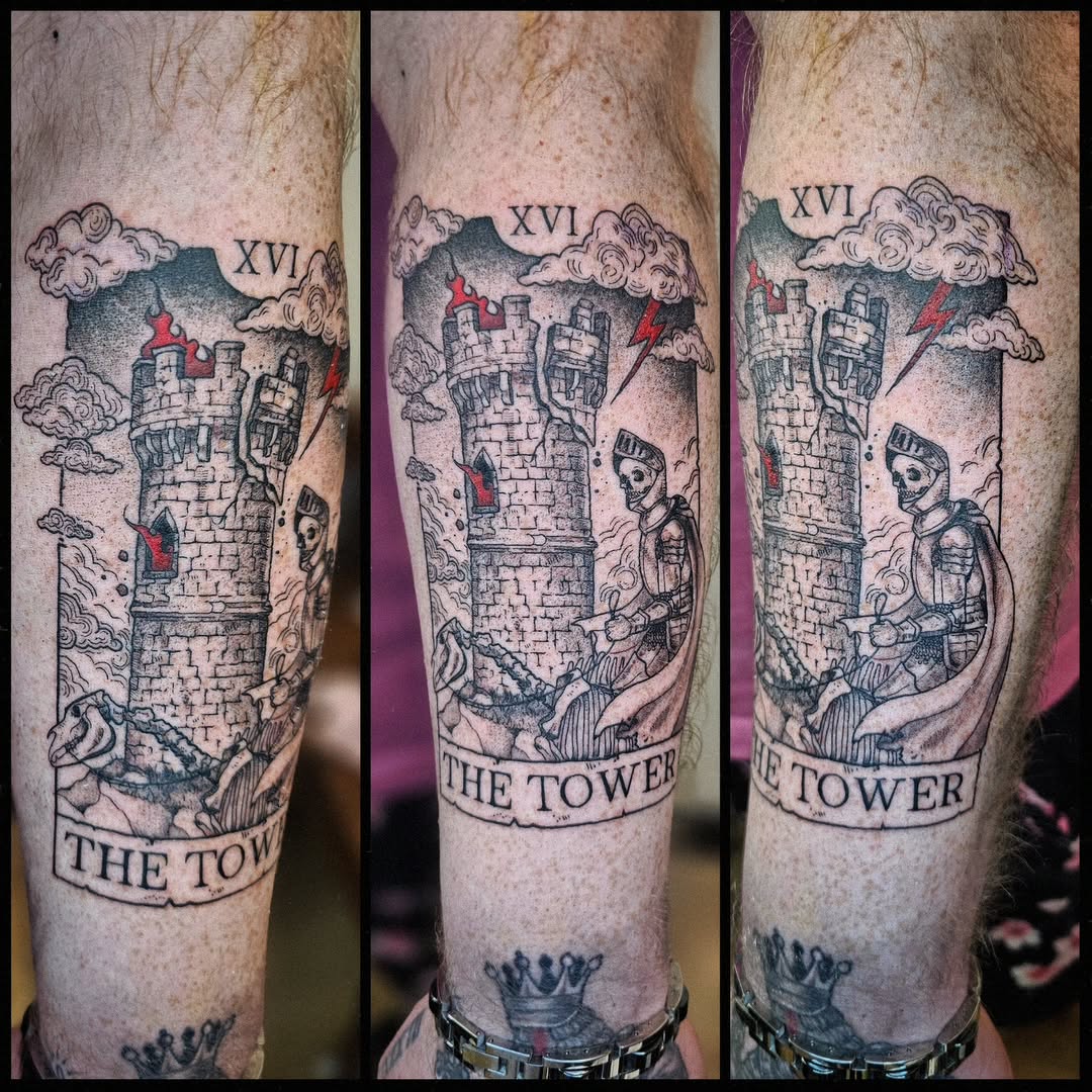 Tattoo by @emmi.alicee — illustrative, black_and_grey