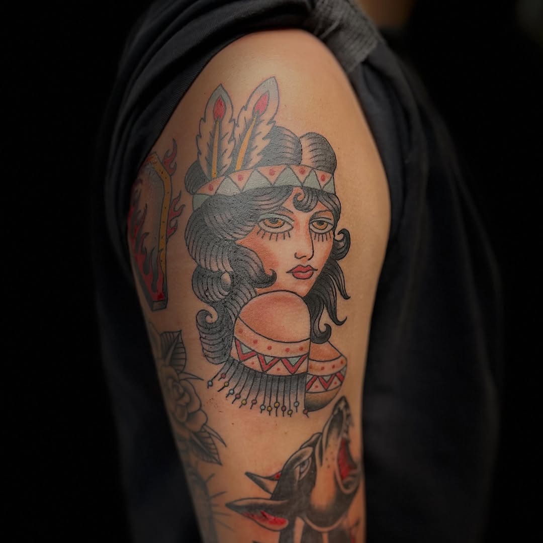Tattoo by @ghost_world_studios — american_traditional