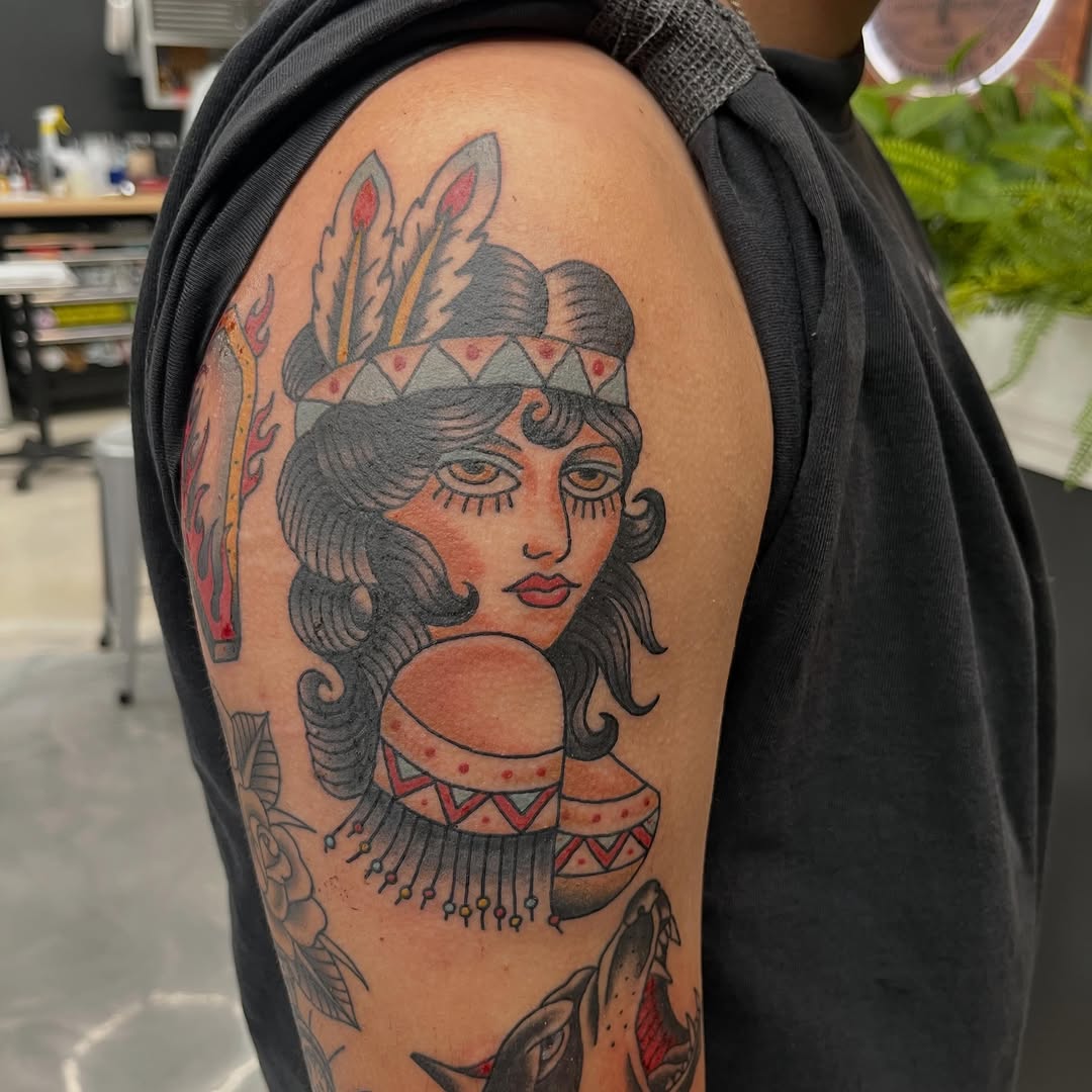 Tattoo by @ghost_world_studios — american_traditional