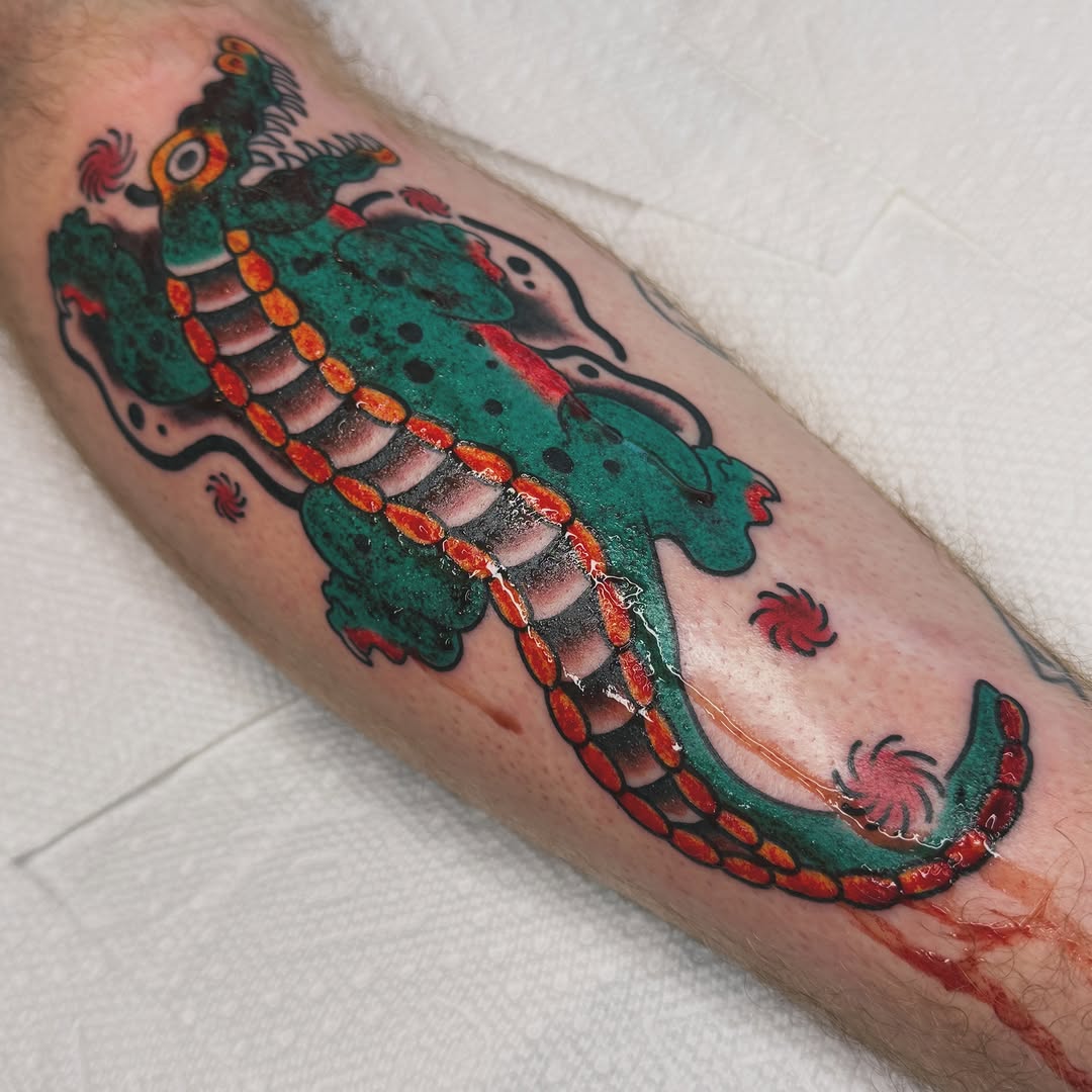 Tattoo by @liztattooer — american_traditional