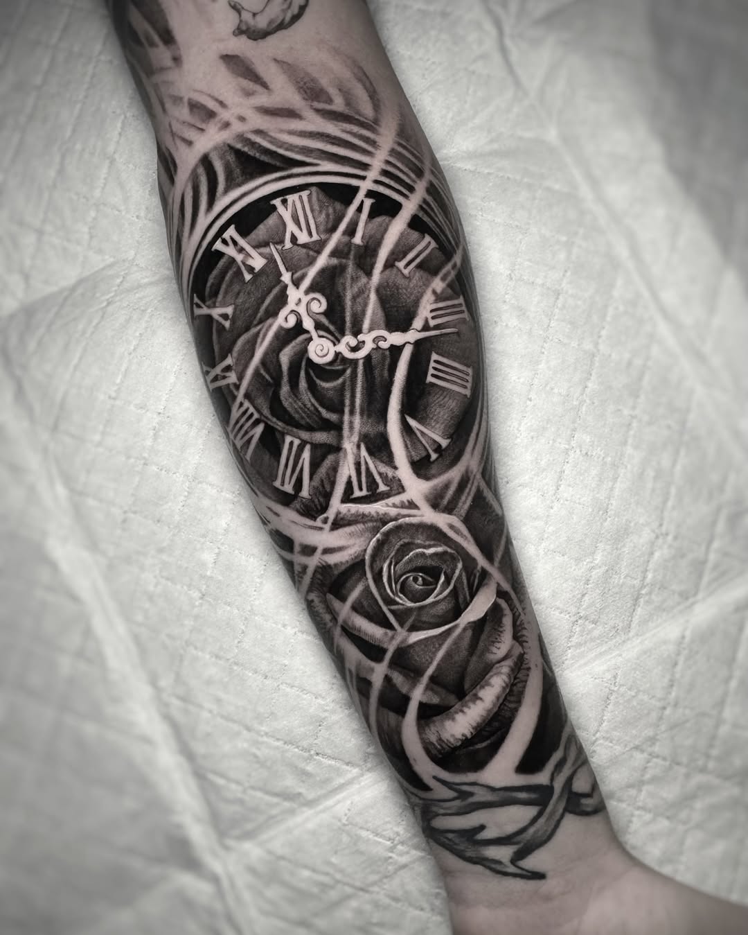 Tattoo by @markvatatattoo โ black_and_grey, realism