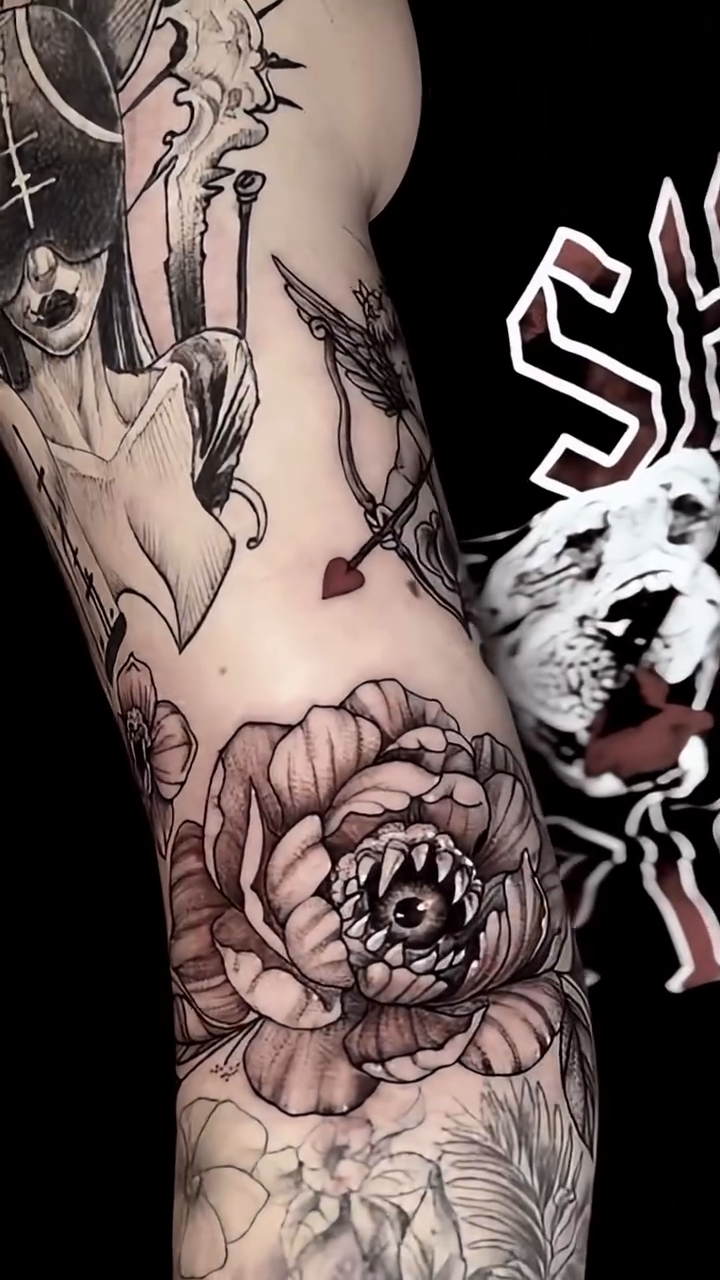 Tattoo by @ajollytattoo โ black_and_grey, realism
