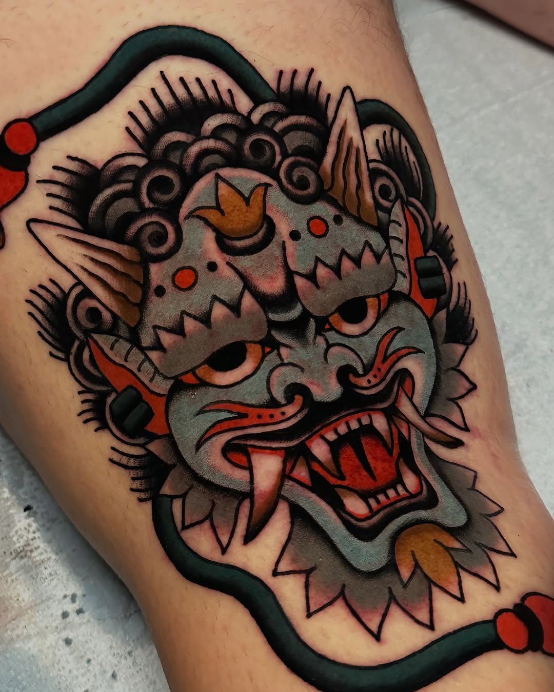 Tattoo by @t.perez_tattoos — japanese_irezumi, neo_traditional